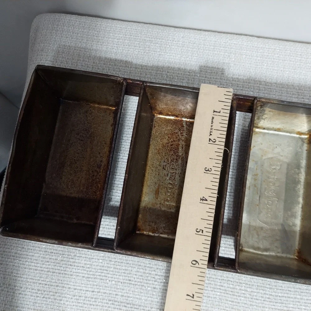 Bridgford 6-Loaf Bread Pan‎ Welded Metal Strap 23.5